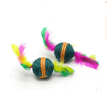 Whisker Whirligig: Handcrafted Solid Wood Cat Toy