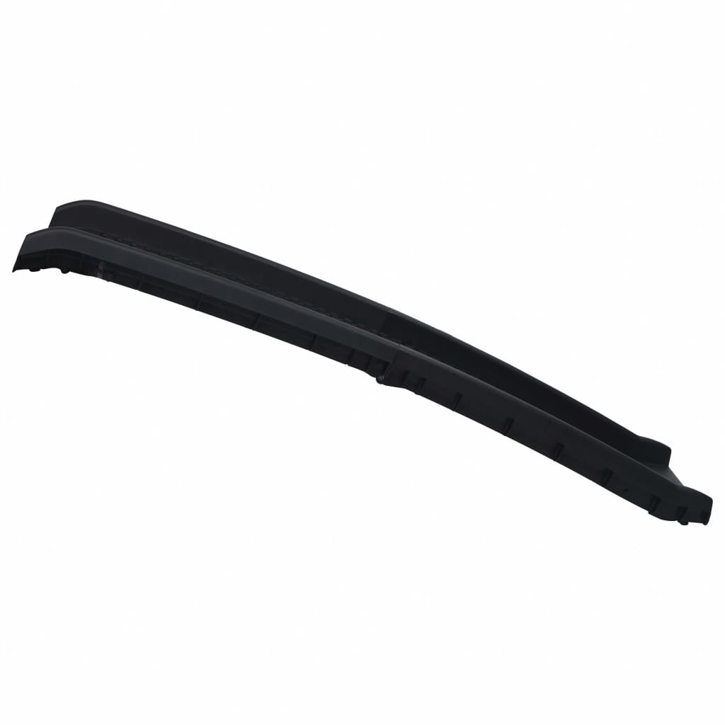 vidaXL Folding Dog Ramp Black 61.2"x15.7"x6.1"
