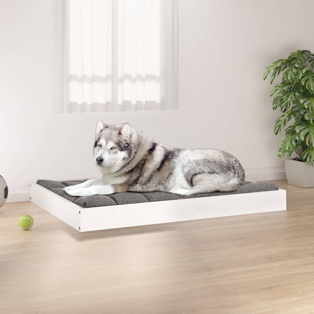 vidaXL Dog Bed Dog Sofa Bed Couch Pet Bed with Wooden Frame Solid Wood Pine