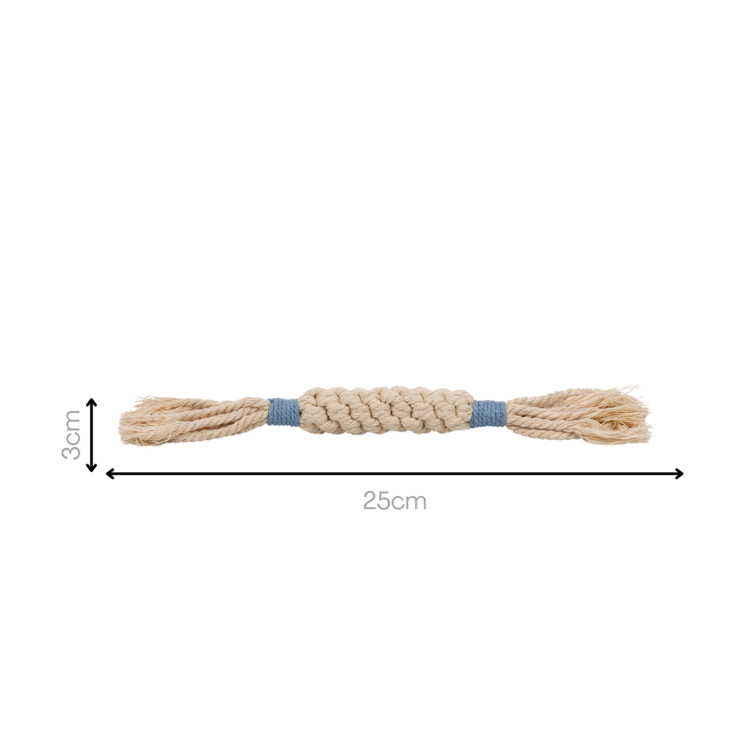 Rainbow Candy Macrame Rope Pet Toy